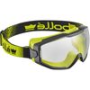 Bollé Safety Black/Yellow Frame Clear Platinum Lens Spectrum Goggle