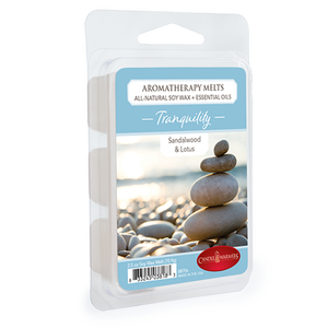 Tranquility (Sandalwood & Lotus) Aromatherapy Soy Wax Melts