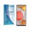 2 Pack MEZON Samsung Galaxy A42 5G Clear Tempered Glass Screen Protectors