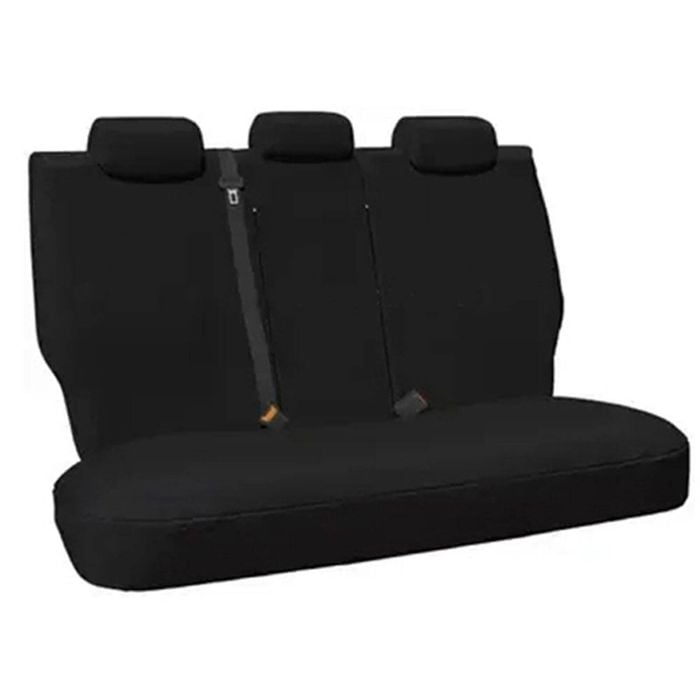 Hulk Toyota Hilux 2006-2015 Rear Canvas Vehicle Seat Covers Black