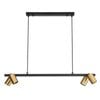Oriel Lighting Bridge 4lt Spot Pendant Light Satin Brass