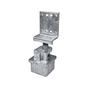 Ezipier 90mm L Shape Adjustable Steel Pier Head 