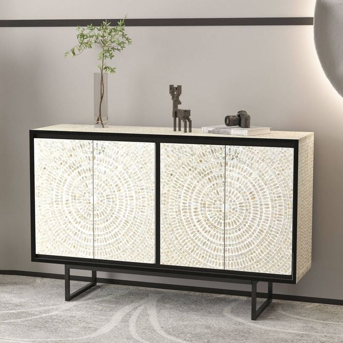 Mother of Pearl Swirl Grace Sideboard