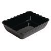 Olympia Kristallon Salad Crock Dishwasher Safe Black SAN 4.25L 335x255x85mm