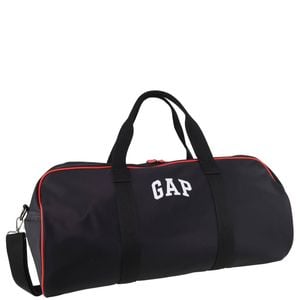 GAP Nylon Traveller Overnighter/Barrell/Carryall Duffle Bag w/ Secure Zip Black