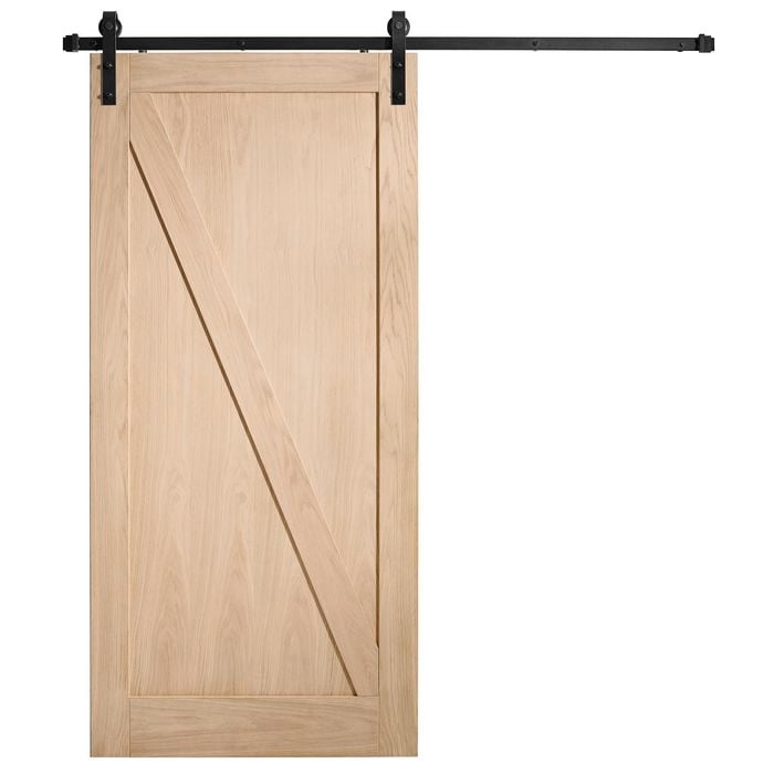 Corinthian 2150 x 1000 x 35mm Internal Barn Door American Oak Moda AWOBD4