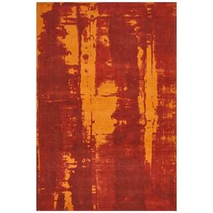 The Rug Connection Blossom 11 Rust 400x300cm - Extra Extra Large Handmade Indoor Floor Rug