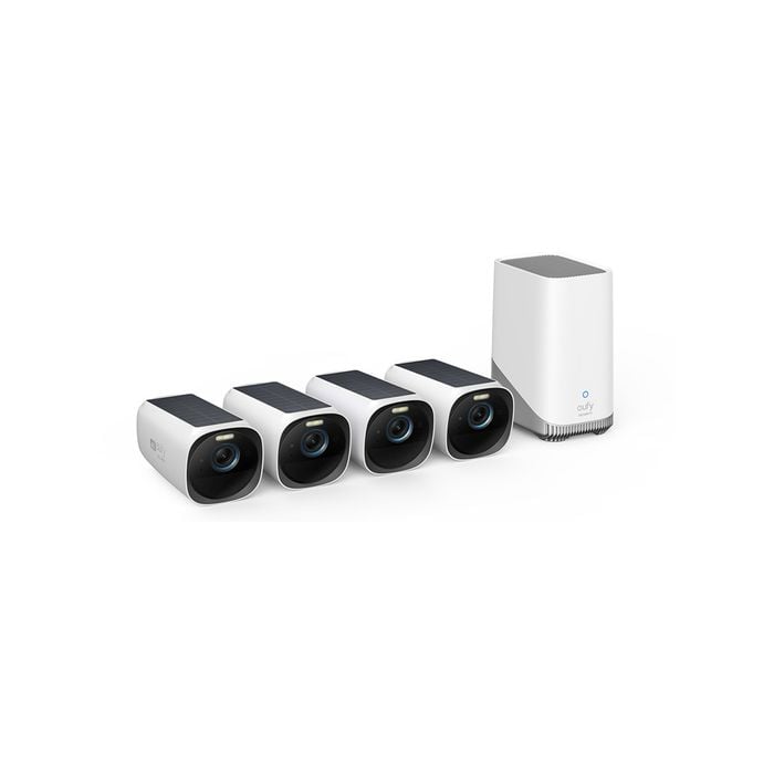 EufyCam 3 4-Camera Kit With HomeBase 3