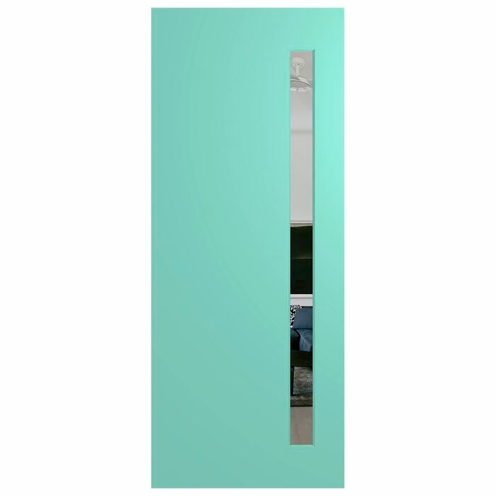 Hume 2340 x 1200 x 40mm Entrance Door Newington Clear Glass XN1