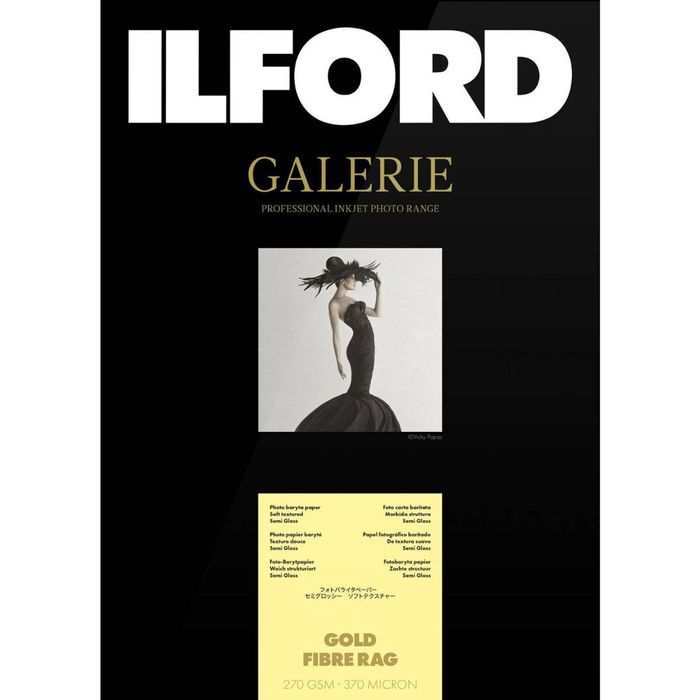 Ilford Galerie Gold Fibre Rag A3 25 Sheets