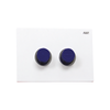 Johnson Suisse Econoflush Air 245mm x 165mm Chrome Raised Flush Button
