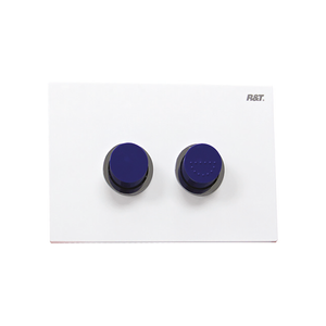 Johnson Suisse Econoflush Air 245mm x 165mm Chrome Raised Flush Button