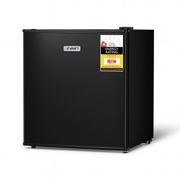 Devanti 31l Upright Freezer Fridge Refrigerator Cooler Home Office Black