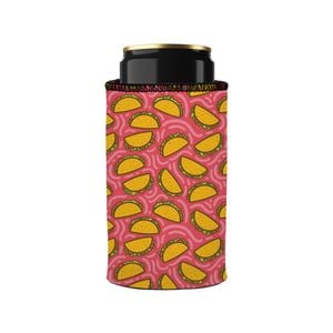 Stubbyz Raining Tacos Stubby Cooler Slim