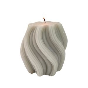 Urban Swirl 8cm Vanilla Scented Candle Home Fragrance - Smoke