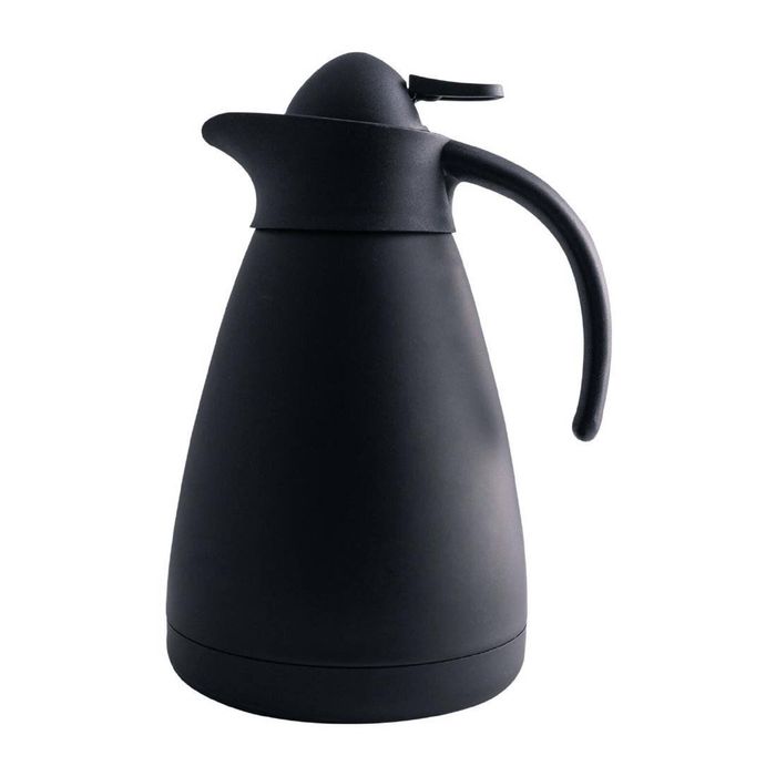 Caterchef Vacuum Jug 18/10 Stainless Steel Matte Black 1.0ltr