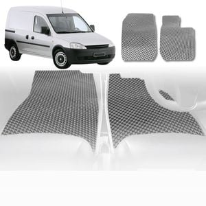 6D Diamond Car Floor Mats for Holden Combo (XC) 2002-2013-Outback GT