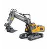 Remote Control Excavator RC 1/20 Construction Vehicle with Metal Shovel - Yellow