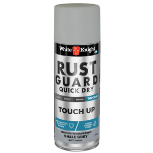 White Knight Rust Guard 300g Shale Grey Matt Touch Up Spray Paint