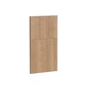 Kaboodle 400mm Cajun Oak Modern Wastebin Panels - 2 Pack