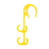 Arlec Extension Lead Hook Yellow - 5 Pack