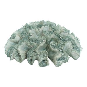 Decorative Polyresin 20cm Colt Sea Coral Home Decor Centrepiece Display Green