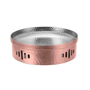SOGA 26cm Rose Gold Hammered Dry Pot