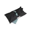 Sweet Goodbye COCOON - Soft Pet Casket - Burial & Cremation Ceremony Kit (Classic Cotton) | Black/Teal Green, XXS
