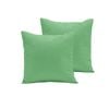 Bloomington Pair of Polyester Cotton European Pillowcases 65 x 65 cm Frost