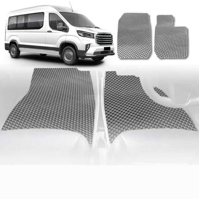 6D Diamond Car Floor Mats for LDV Deliver 9 Van 2019-Current-Outback GT