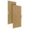 Lugna 1021 x 900 x 16mm Sand Double Doors