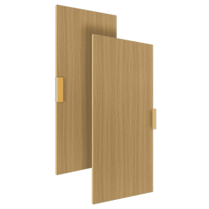 Lugna 1021 x 900 x 16mm Sand Double Doors
