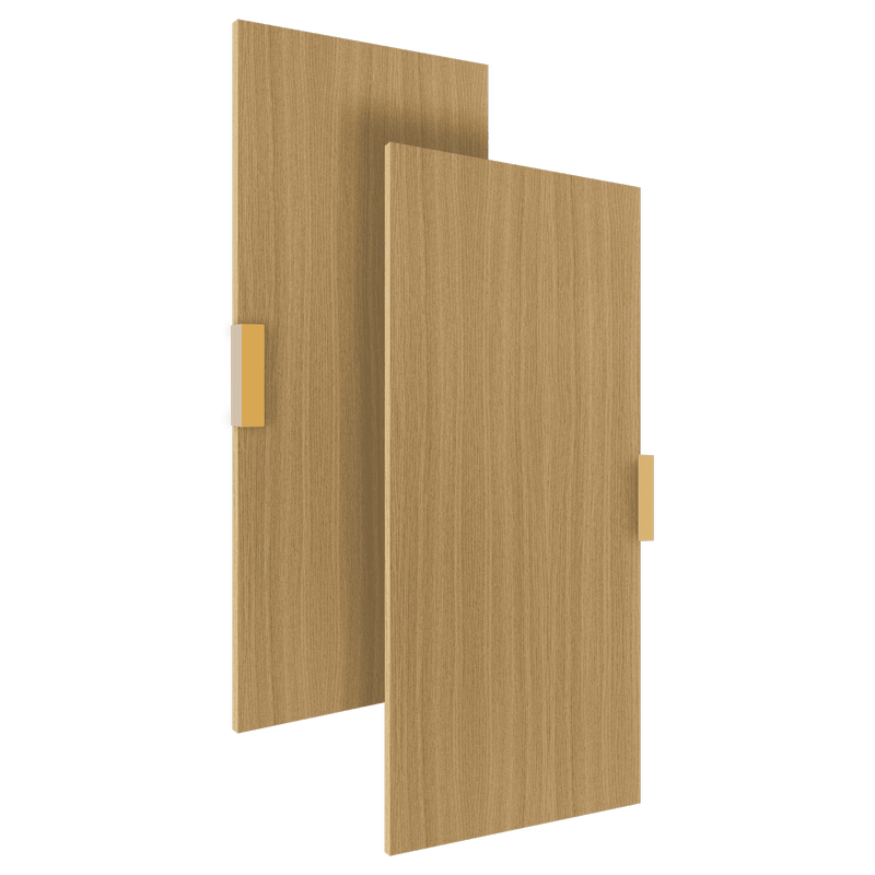 Lugna 1021 x 900 x 16mm Sand Double Doors