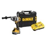 DeWALT 18V XR Premium 3 Speed Hammer Drill Driver 8.0Ah Kit DCD1007WW1T-XE