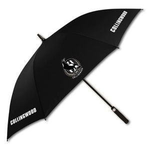AFL Golf Umbrella - Collingwood Magpies - Rain Weather - 76cm Length