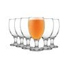 LAV 12 Piece Empire Classic Snifter Beer Glass Set - Large Bowl Shaped Craft Beer Ale Glasses - Clear - 590ml