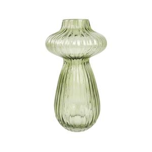 Urban Tommy Abstract Orb 29cm Glass Flower Vase Large - Sage