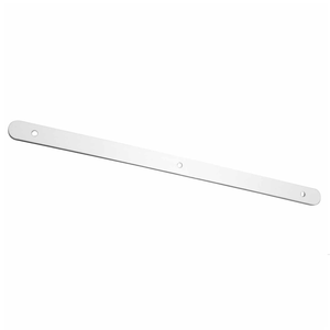 Hafele 300mm White Plastic Drawer Runner - 1 Pack 