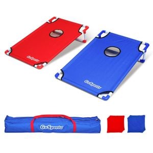 Portable Pvc Cornhole Game (0.9m X 0.6m Tailgate Sized)