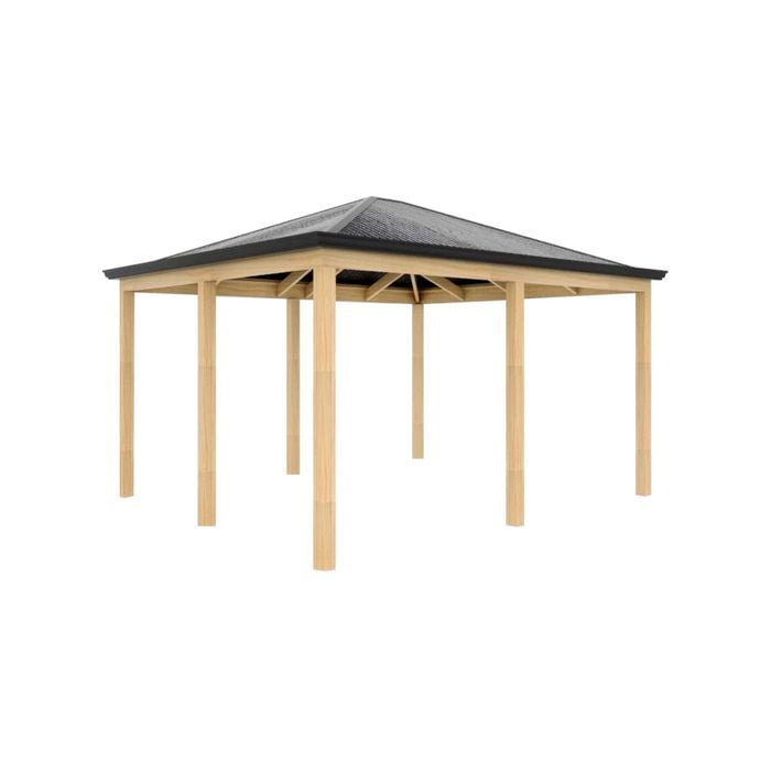 Softwoods 4.2 x 3.8m Hip Ends Gazebo Kit