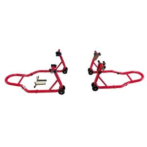 Taurus Legend 2 Piece Motorcycle Front & Rear Wheel Stand Set