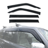 AUSGO Luxury Weather Shields for Mitsubishi Pajero 2000-2021 Weathershields Window Visors Wind Deflectors