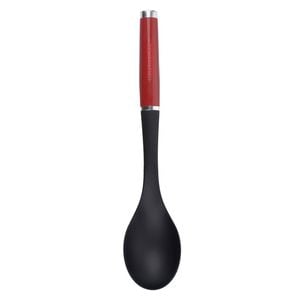 KitchenAid Solid Basting Spoon Nylon 34cm - Empire Red