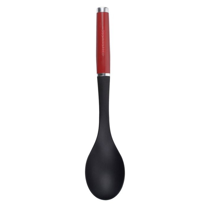 KitchenAid Solid Basting Spoon Nylon 34cm - Empire Red
