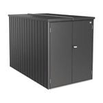 Biohort MiniGarage 1.22 x 2.03 x 1.45m Premium Multi-Purpose Shed