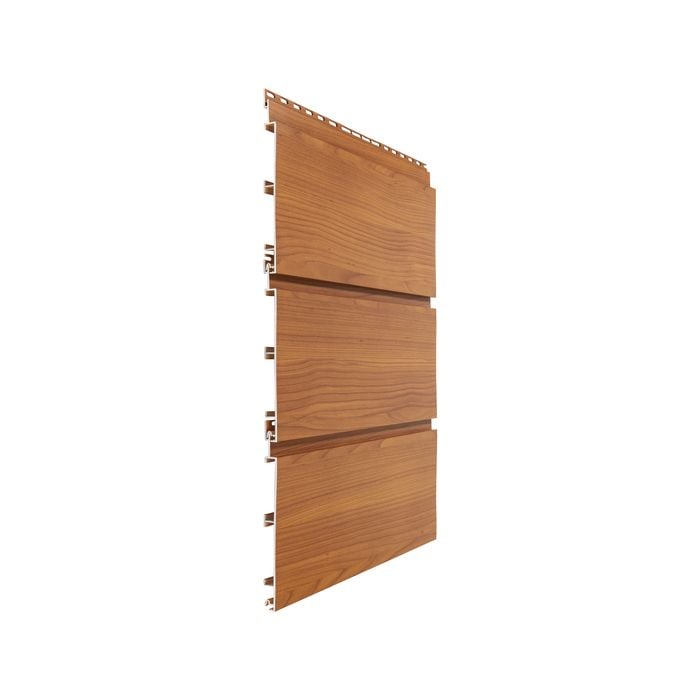 DECO 200 x 15mm 6.5m Casuarina DecoClad Shadowline Aluminium Cladding