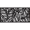 Matrix 1160 x 580mm Charcoal Monstera Wall Art