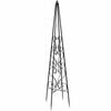 Jack 1800mm Black Elise Scroll Obelisk Plant Trainer