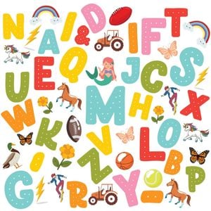 Numero Kids Vinyl Letter Kit