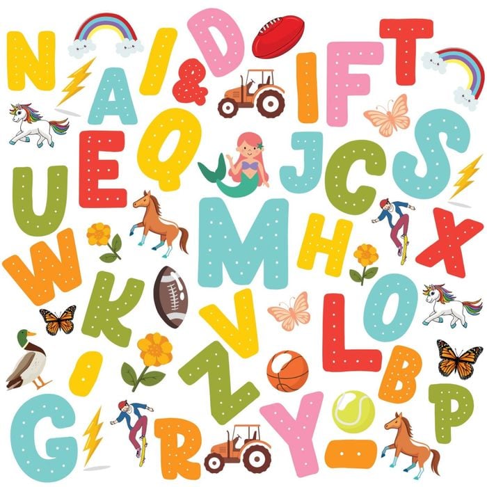 Numero Kids Vinyl Letter Kit